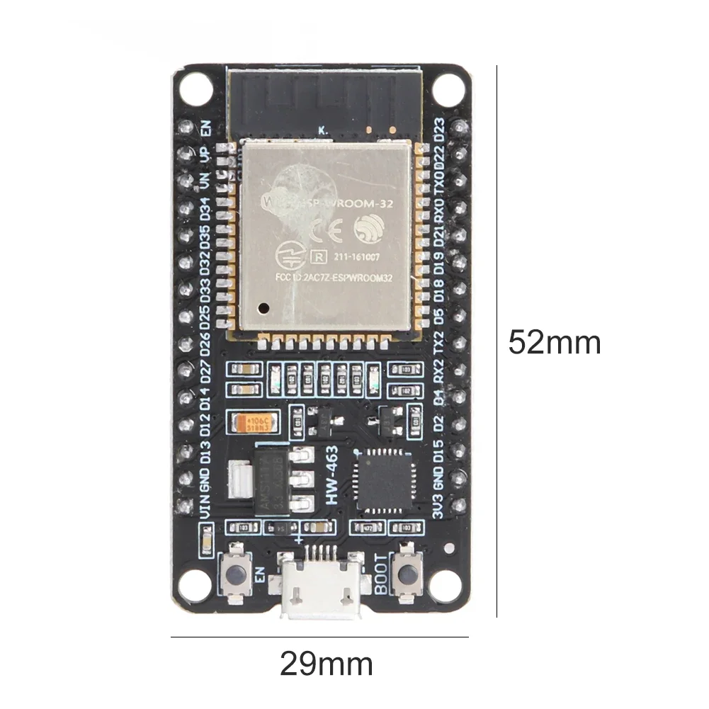 ESP-32S ESP-WROOM-32 ESP32 WiFi 블루투스 개발 보드 PCB 모듈 (안테나 포함)