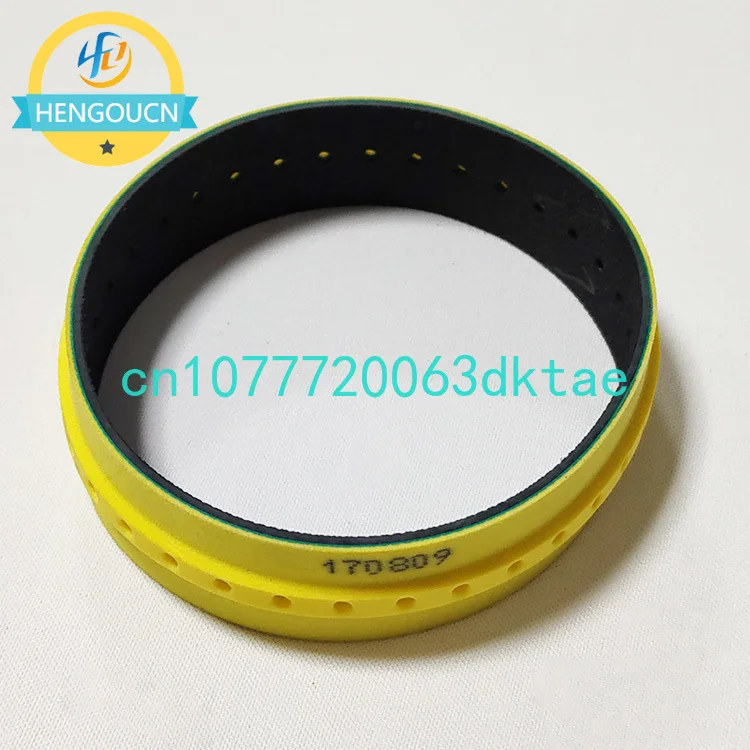 

10 Piece/lot 225x20mm Width 5mm Imported Yellow Slow Down Belt For Printing Machine