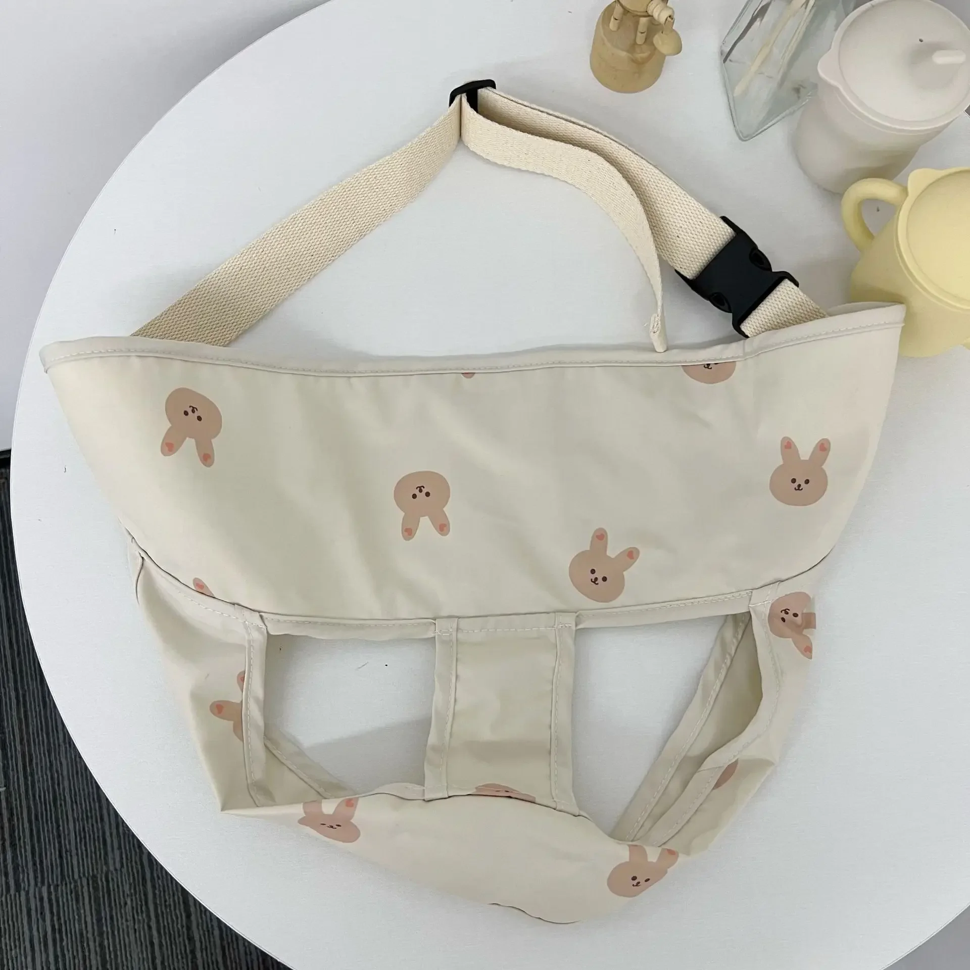 Baby Portable Dining Chair Seat Belt Korea Bear Lunch Chair Anti-drop Protect Wrap Feeding Harness Baby Accessories