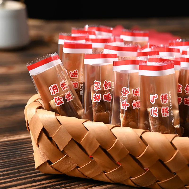 

2024 Chinese Dragon New Year Packaging Bags Baking Snowflake Crisp Machine Sealing Candy Clear Plastic Bag