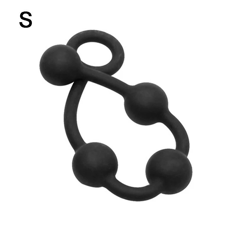 Big Silicone Anal Beads Balls Butt Plug Anus Masturbator Dilatodor Expander Prostate Massager Adults Erotic Se_voghion.com