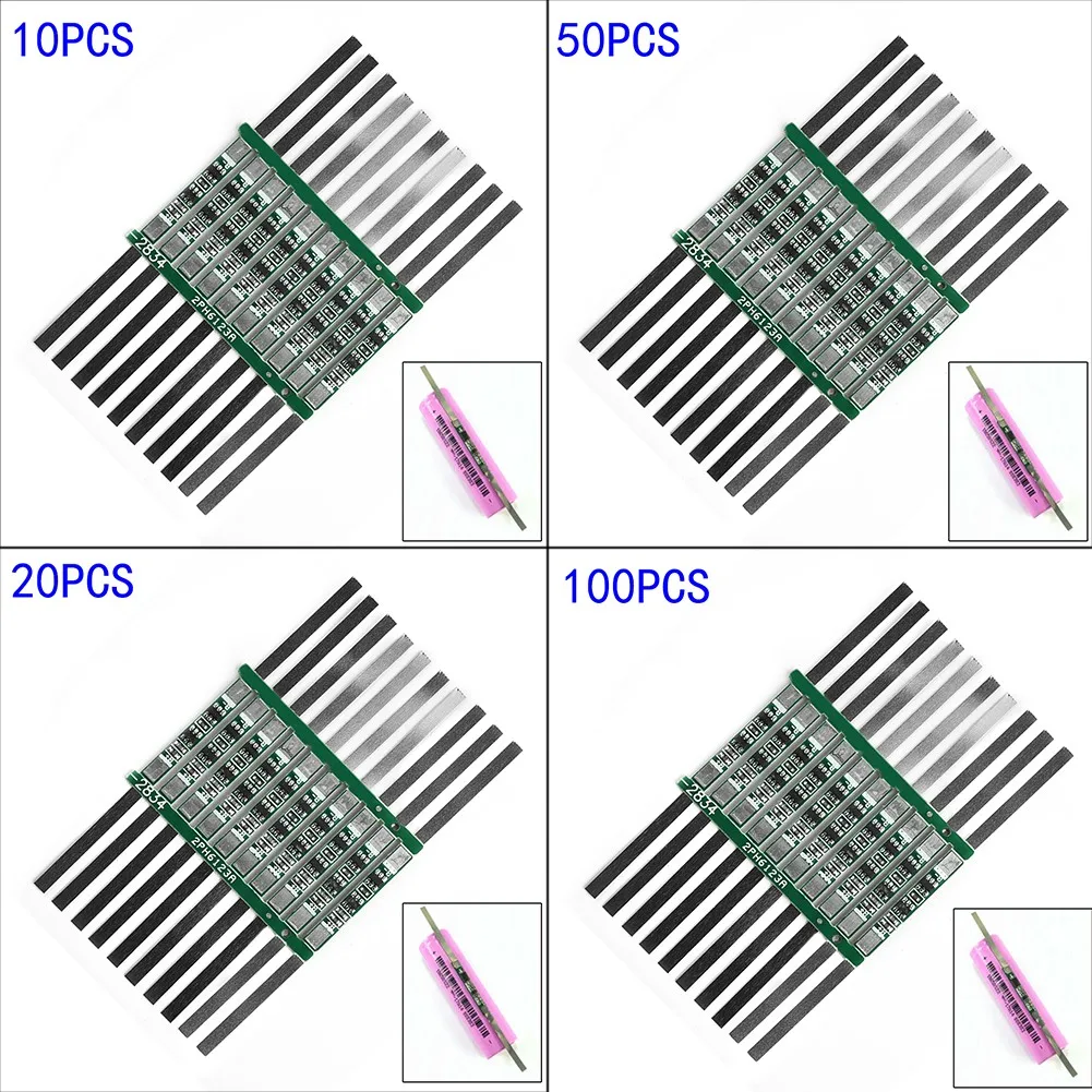 10/20/50/100pcs 3A Protection Board for 1S 3.7V Li-Ion Lithium Battery Over Discharge Protection Car Accessories battery protection board