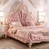 Girls Elegant Double Bed Australia Soft Designs Queen Storage Double Bed Luxury Modern Wooden Cama Box Casal Bedrooms Furniture 4