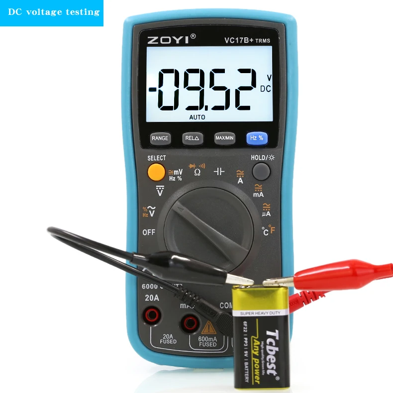 ZOYI ZT-17B+ electrical multimeter high precision digital display smart home capacitance meter