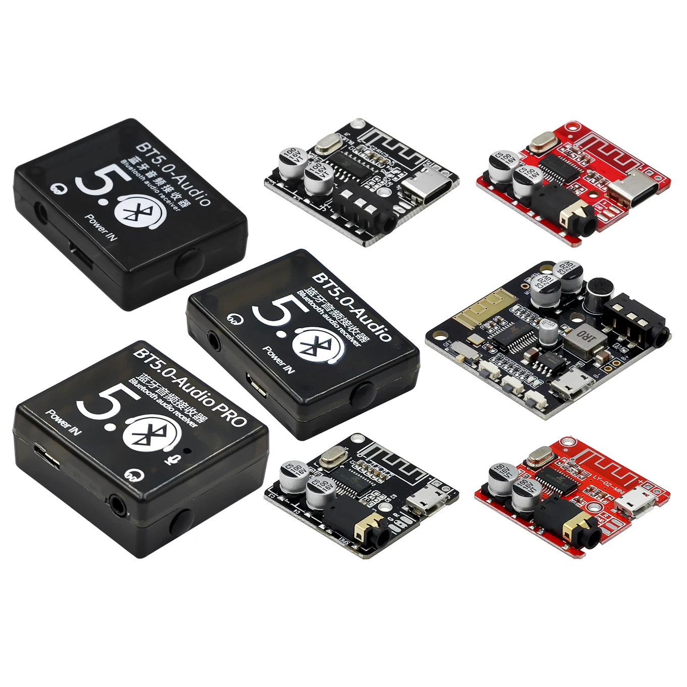 DIY For Bluetooth Audio Receiver board 4.1 5.0 mp3 lossless decoder ...