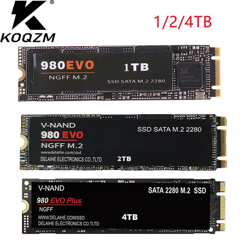 

SSD M2 NGFF 500GB 980 EVO Plus 250GB Internal Solid State Drive 1TB/2TB/4TB hdd Hard Disk 970 PRO M.2 2TB for laptop Computer