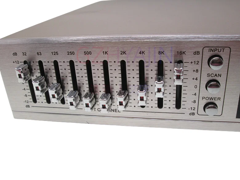 Free ship NEW EQ-665 Equalizer hifi Home EQ Equalizer Dual