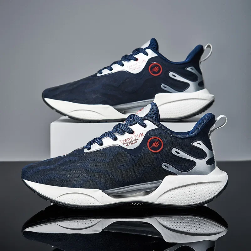 

Luxury Casual Shoes for Men Trendy Men's Sneakers High-quality Men's Sports Comfortable Breathable Running Shoes Tenis Masculino