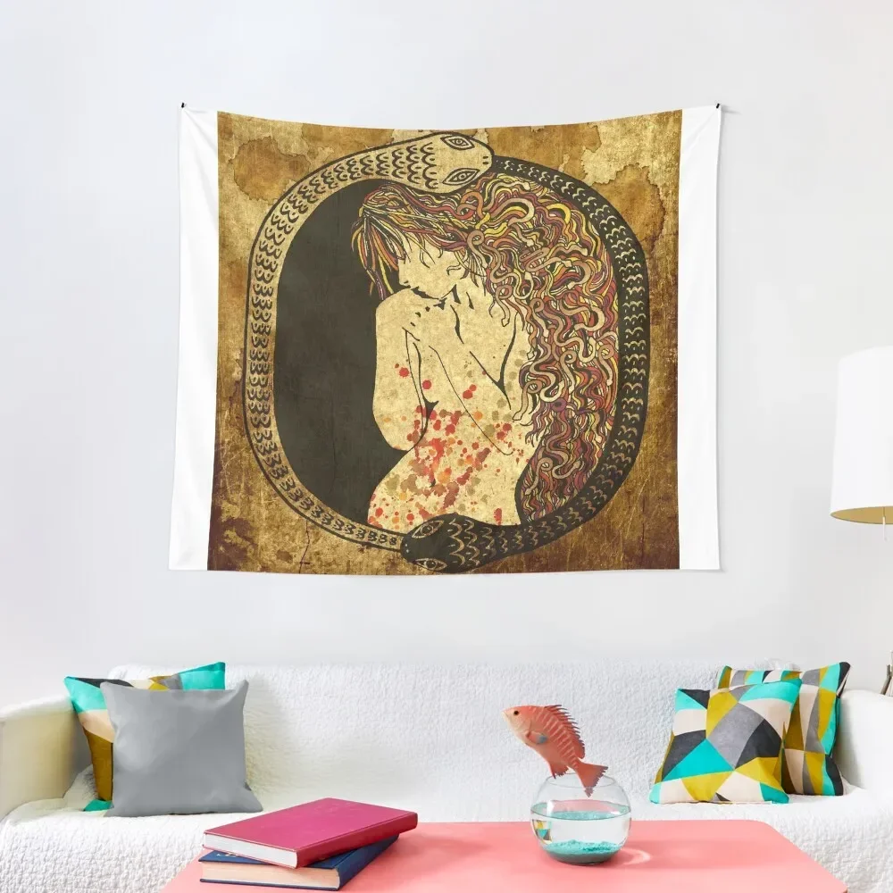 

Medusa Tapestry Custom Decorative Paintings Room Design Decor For Bedroom Tapestry
