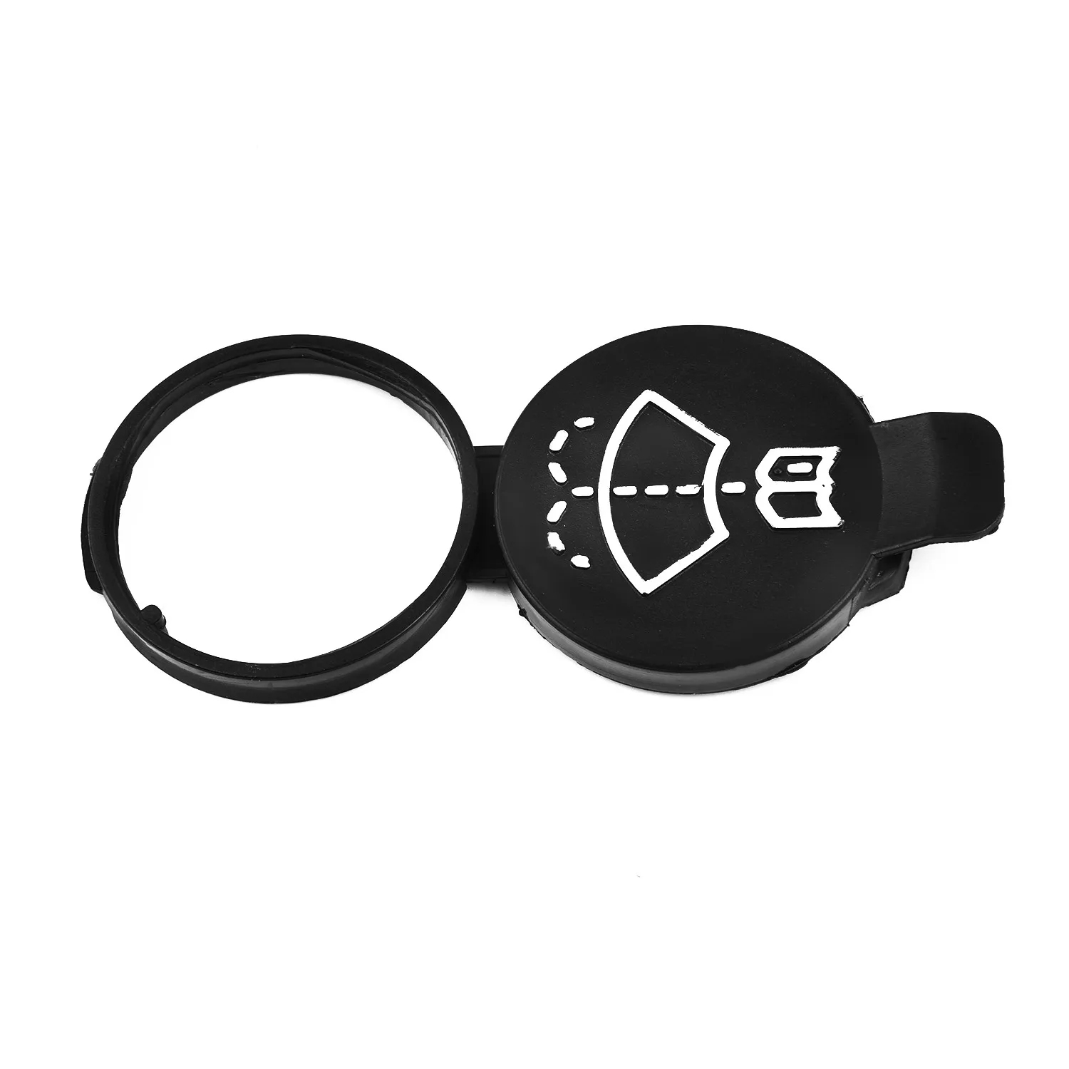 

Factory Spec Windshield Washer Container Cap – 13227300 Fits Cars And Trucks – New Black Plastic 1.8 Inner Dia