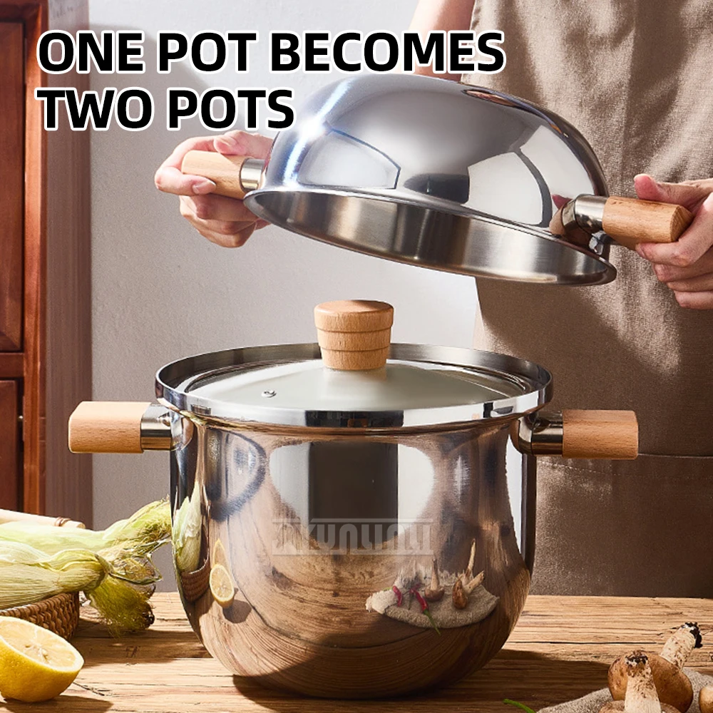 Version Steamer Cook Steamer Machine Food Multi Purpose Cookware Food Stewed Cooker Soup Pot