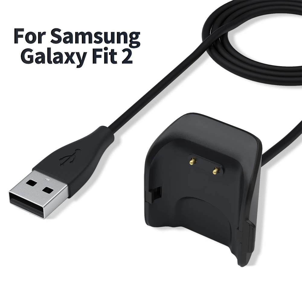 

USB For Samsung Galaxy Fit 2 Fit2 SM-R220 Smart Watch Charger Cable Portable Power Adapter Replacement Charging Dock Accessories