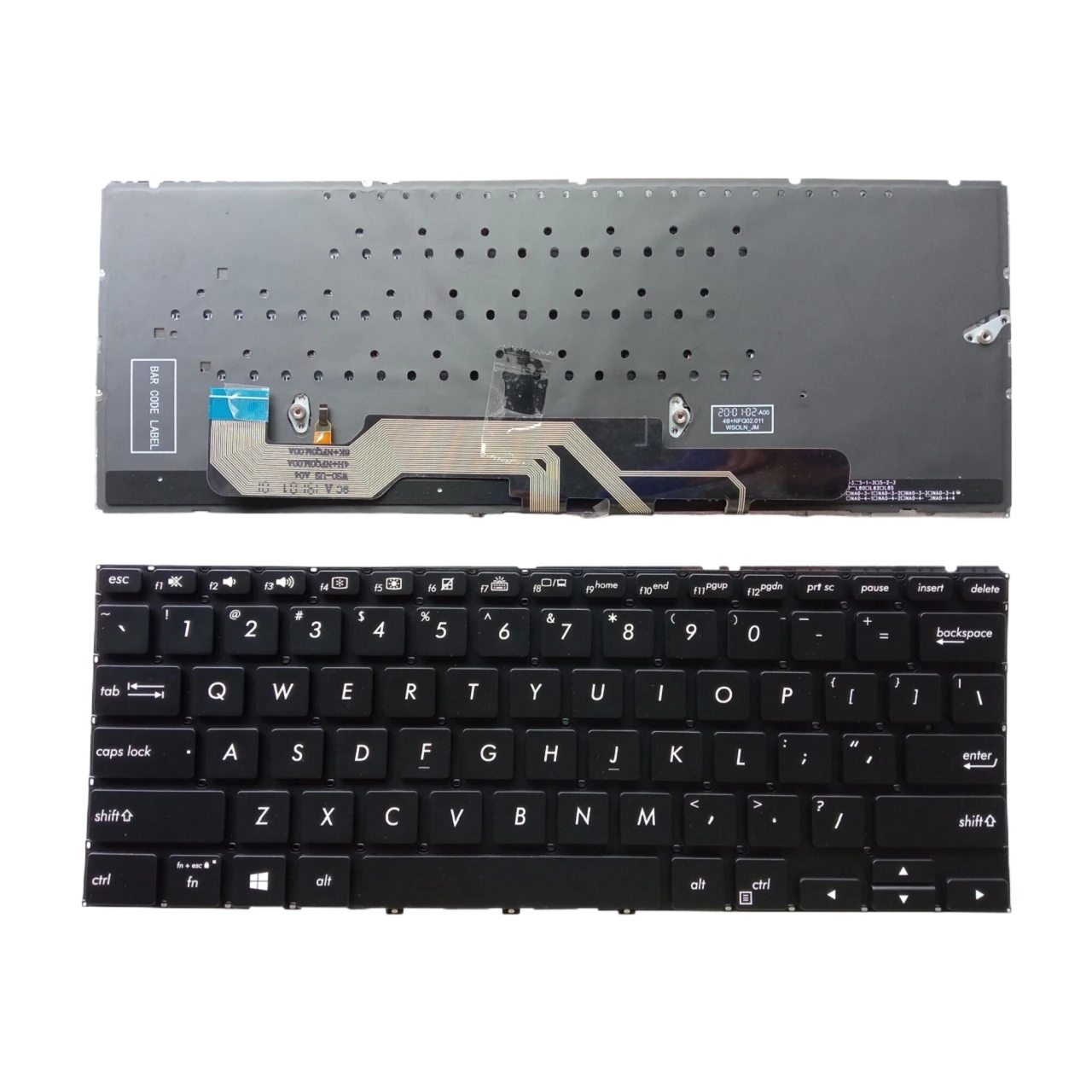 

Новая английская клавиатура для ноутбука с подсветкой для ASUS UX362 Q326 Zenbook Flip 13 Q326FA