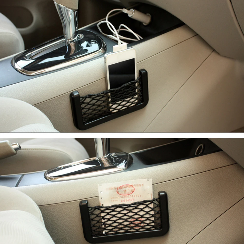 Nylon Car Storage Net Bag Organizer