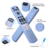 Silicone Remote Controller Case Smart TV Protective Cover Sleeve for TCL RC813 FMB1/RC923 FMB3/RC902V FMR1 FMR4 FMR5 2