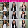 ALIANNA 26Inch Human Hair Bundles 10A Brazilian Raw Hair Weave Bundles 30 38 40 Inch Straight Human Hair Bundles Hair Extensions 6