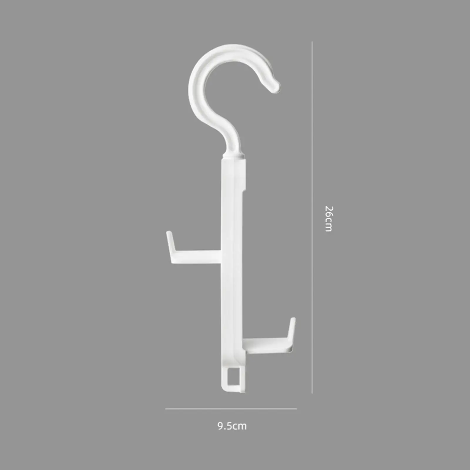 Premium Rotating Hook Adjustable Hanger Storage coat hanging Lightweight Storage 6