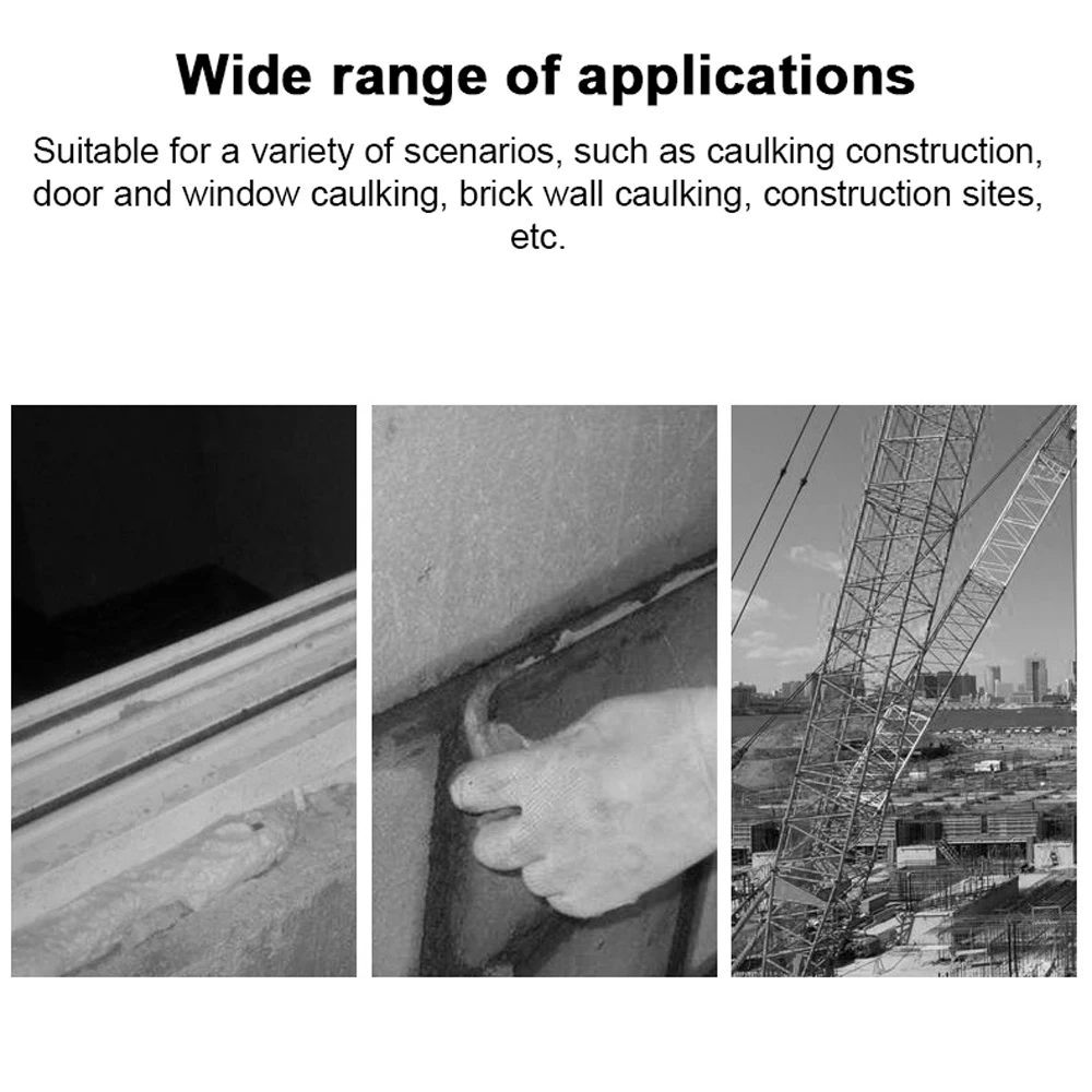 Caulking Gun Cement Electric Caulking Machine Silicone Sealant Caulk Gun for Caulking/Filling/Sealing/Tiles/Window Joints 4