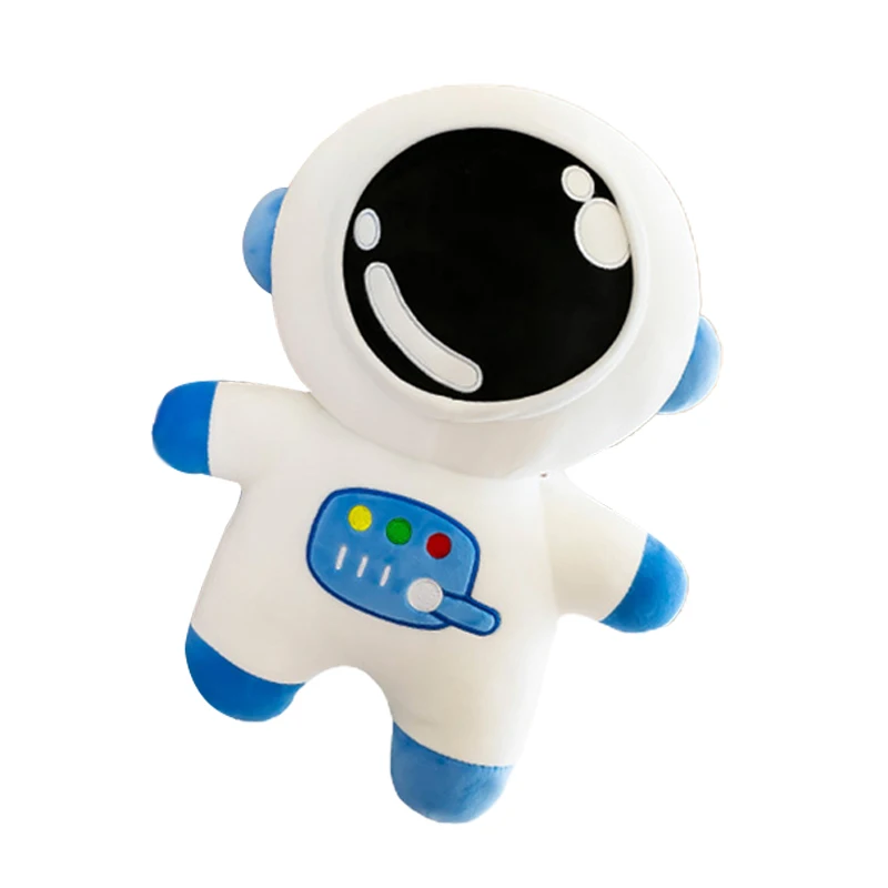 thumbnail image 1 of Muñeco de peluche de astronauta elástico de dibujos animados, juguete de trapo de peluche de astronauta espacial, cojín suave de 25/40 cm, almohada de sofá para niños, regalos de cumpleaños para niños, 1 of 5