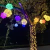 Christmas Festoon Rattan Ball LED Light Ramadan Outdoor Hanging Lamp Fairy String Light for Holiday Wedding Party Decoration 4