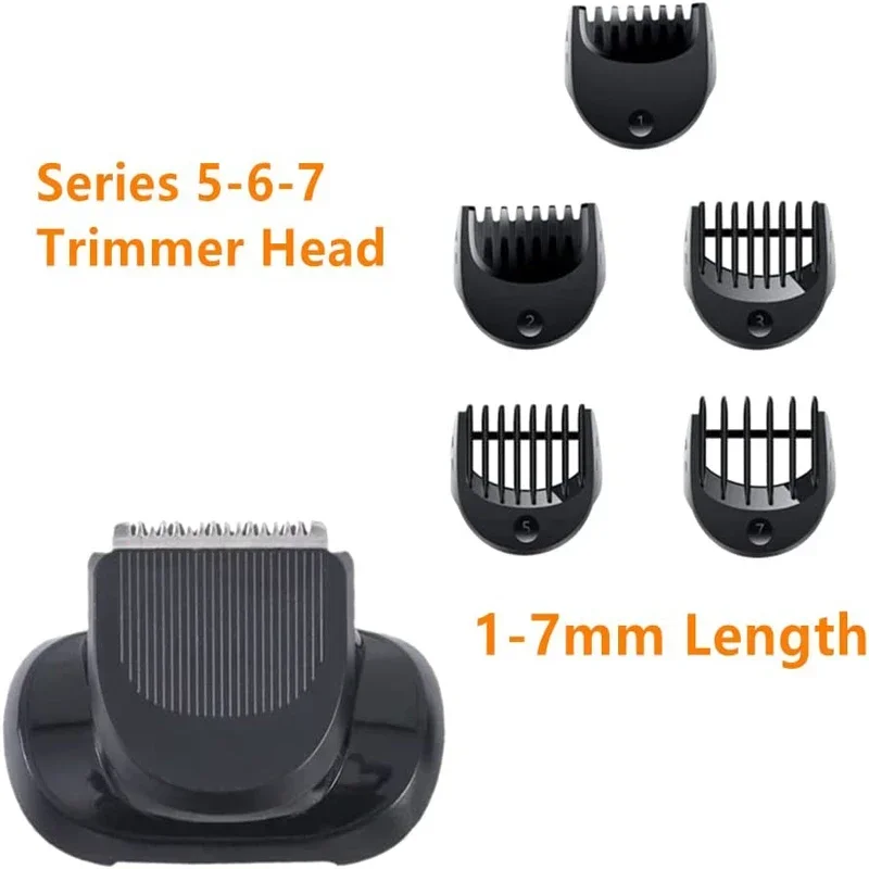 Electric Shaver Head Beard Trimmer Head Attachment for Braun Series 5, 6 ,7 Electric Shavers 5018s, 5020s, 6075cc, 7071cc, 7075cc, 7085cc, 7020s