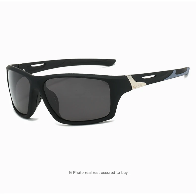 KAROS 2 Teile/satz Outdoor Polarisierte Sonnenbrille Männer Frauen Golf Tennis Sport UV400 Schutz Wandern Camping Brillen YZ2012 – Detail 11