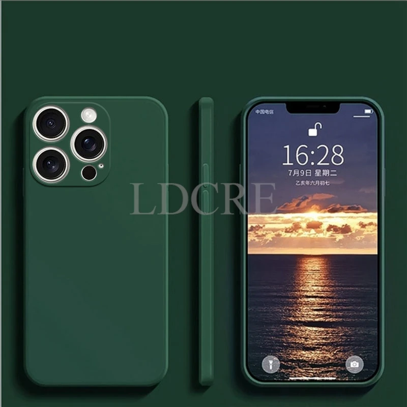 Premium Liquid Silicone TPU Rubber Phone Protector Case