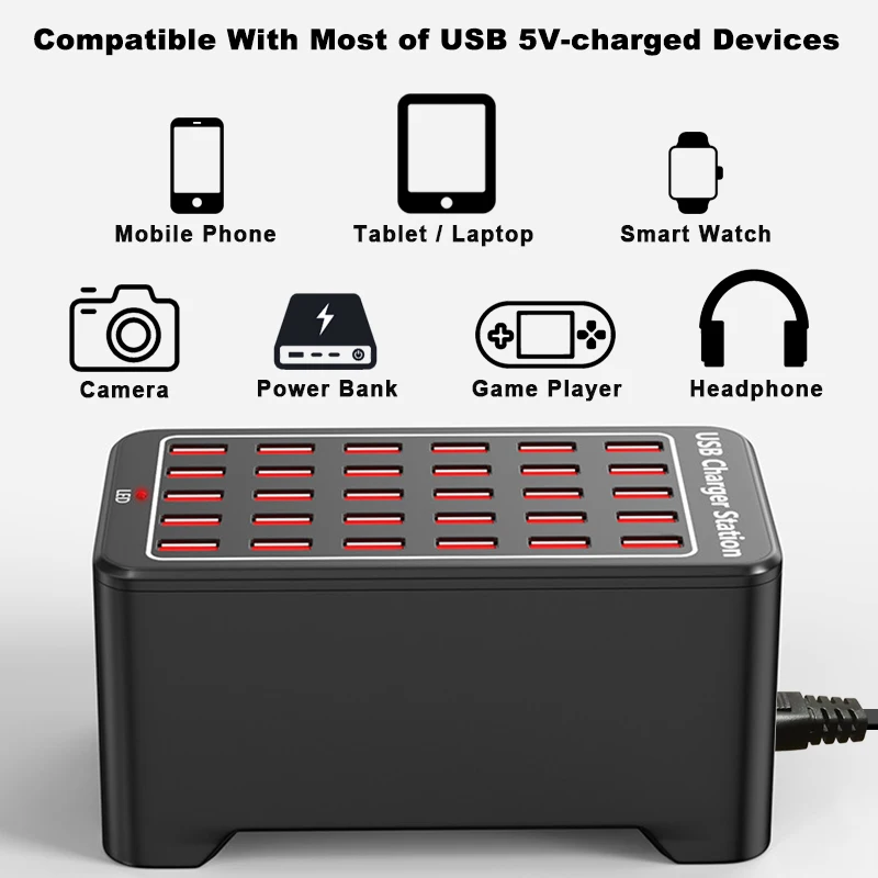 コンパクトなタワー型USB充電ステーション コンパクトなタワー型USB充電ステーション｜Yahoo!フリマ（旧