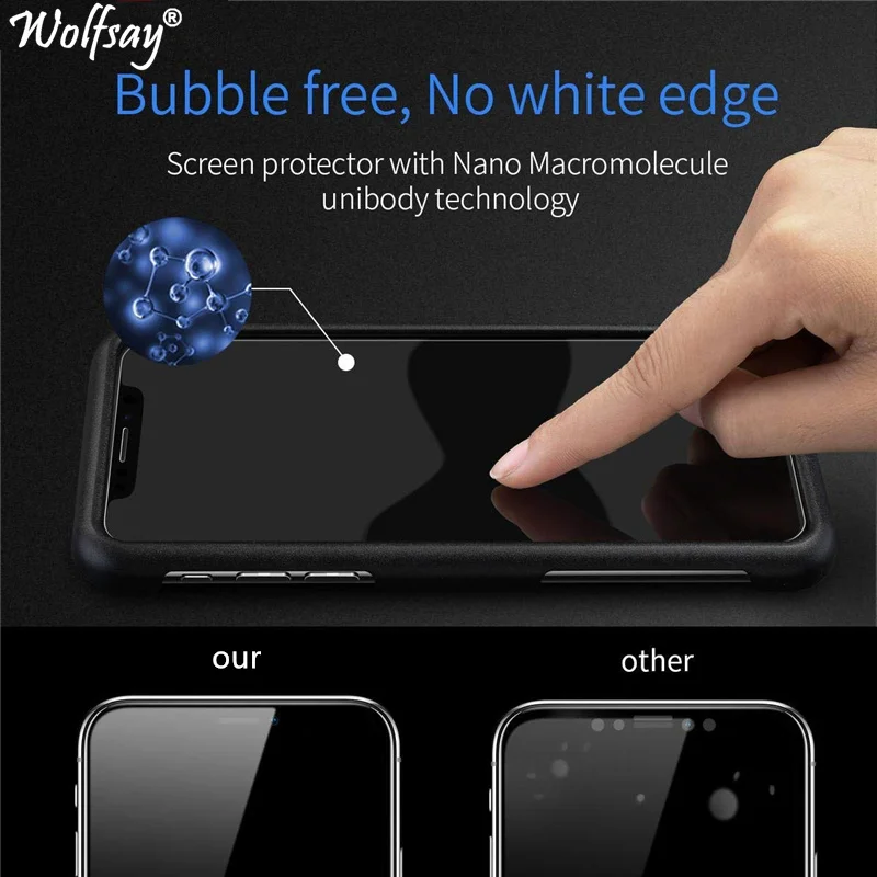 Full Cover Screen Protector For Infinix Hot 40 Pro Tempered Glass Infinix Hot 40 Pro X6837 Glass For Infinix Hot 40 Pro Glass — view 5