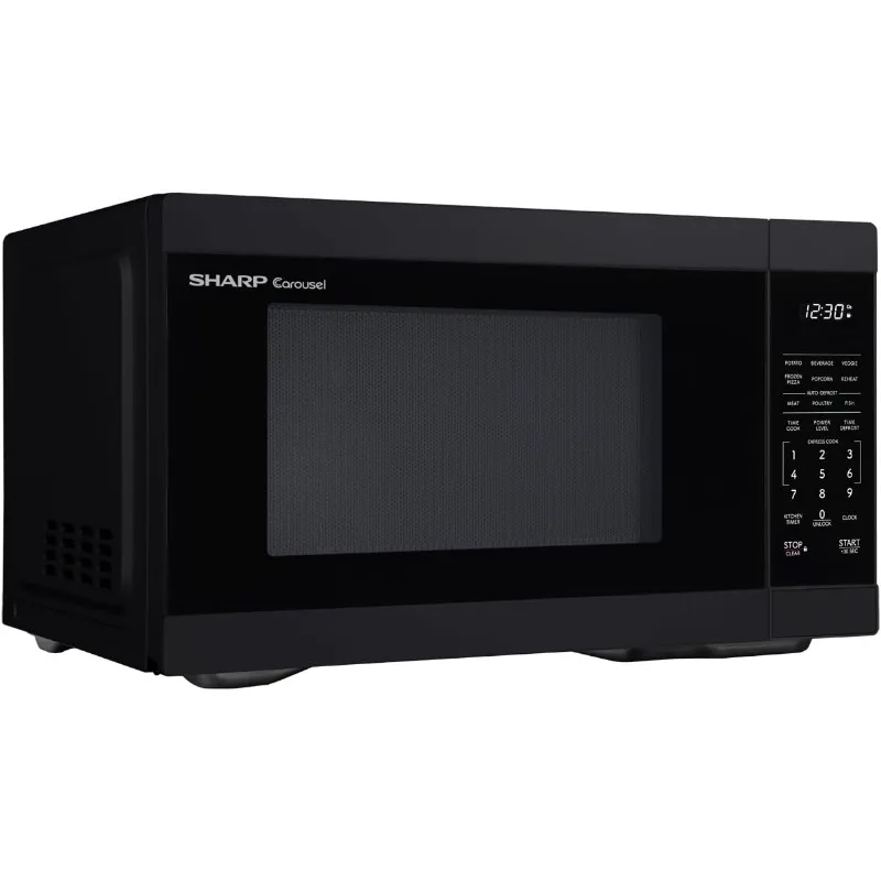 Microwave Oven with Removable 12.4" Turntable, Cubic Feet, 1000W Countertop Microwave, 1.1 Cubic Feet 3