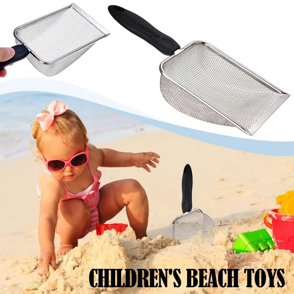Tanie Łopata plażowa z torba na plażę z siatki do zbierania