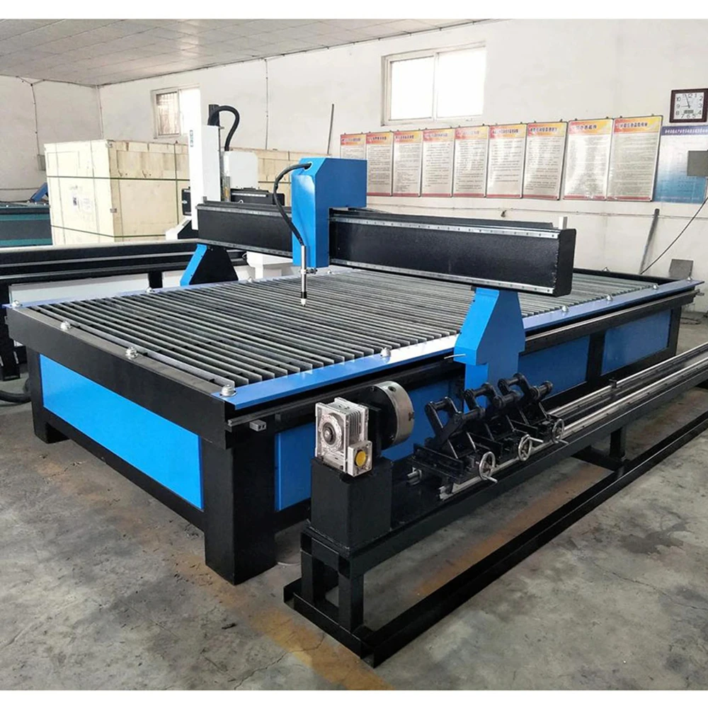1500*3000mm 63A 120A 160A 200A Cnc Plasma Cutter Laser Cutting Machine/Plasma Pantograph Cutting Machine For Business 5