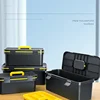 DELI Shockproof Tool Box Large Portable Hardware Set Storage Box Industrial Grade Electrician Repair Tool Storage Case 1