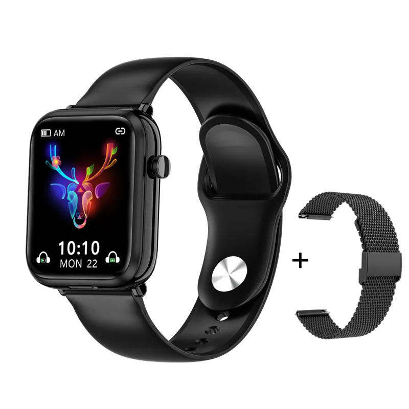 2022 New Smart Watch TWS Bluetooth Headset 2 in 1 Men's IP67 Waterproof Electronic Watch Sports Fitness Heart Rate Smartwatch 