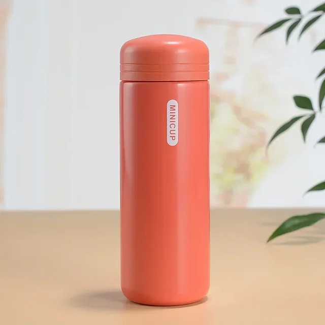 150/200ml Mini Stainless Steel Thermos Cup Thermal Compact Portable Leak Proof Male and Female Thermal Water Bottle for Children 6