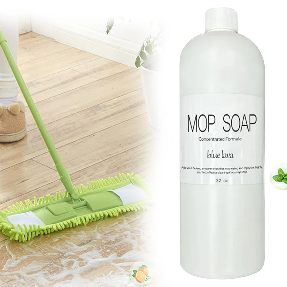 32oz Mop Soap Floor Cleaning Solution Mop Cleaning Soap Pet-friendly Cleaner for Home Multi-purpose Cleaner Liquid
