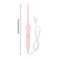 Fer à friser professionnel 9mm, ondulation des cheveux, revêtement en céramique Portable, baguette à friser électrique, rouleau pour Salon de beauté 6