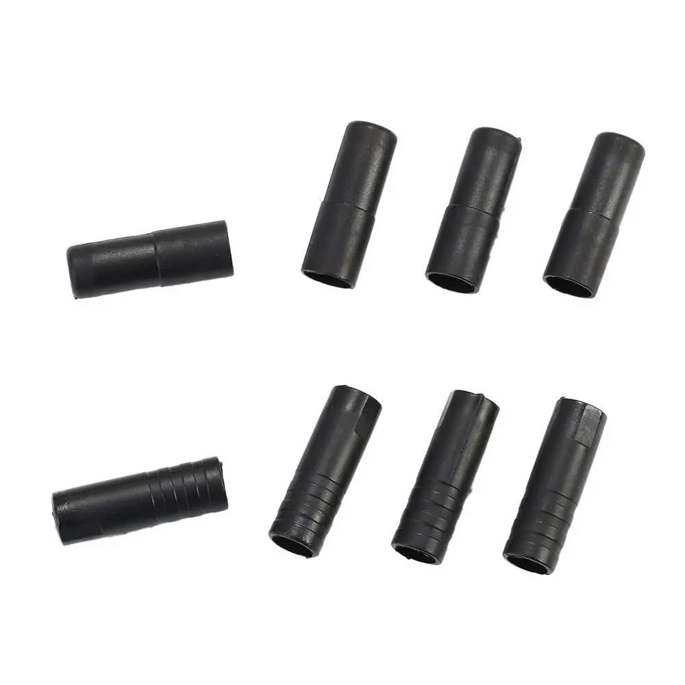 Mountain Bike Brake Shift Cable Caps, Pontas do cabo exterior, Ciclismo substituição de peças, Acessório bicicleta, preto, 4mm, 5mm, 100Pcs