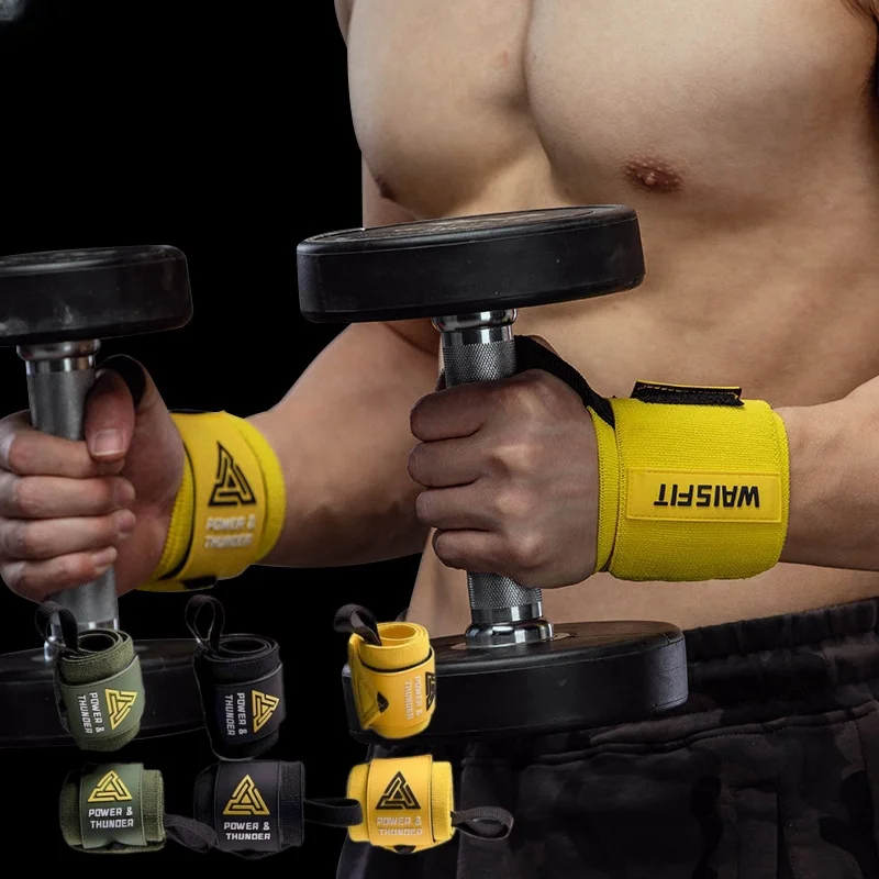 Weightlifting Gloves Hand Grips Weight Lifting Wrist Straps Weightlifting Wristbands Gym Military Wrist Support Crossfit Hand Grips Fitness Glove Workout
