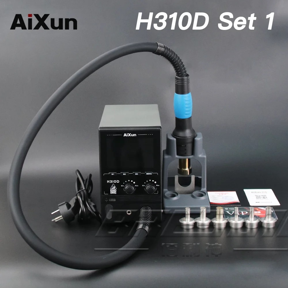 JC-Aixun-H310D-Intelligent-Hot-Air-Gun-1000W-High-Power-Heating-Core ...