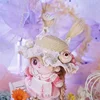 20cm cotton doll accessory rabbit ear grass hat berry pine nut plush doll hat 2