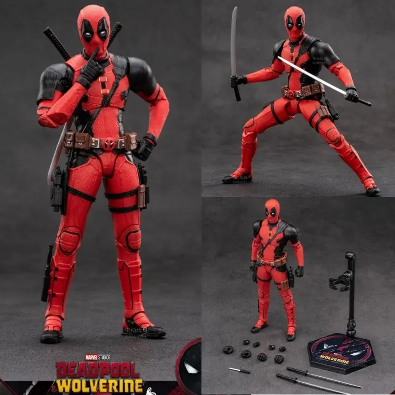 thumbnail image 1 of Figura de acción de Marvel Legends Deadpool Wolverine, modelo Deadpool 3 Serie Zd, juguetes, estatua de anime, figurita, regalos, juguetes para niños, 1 of 5