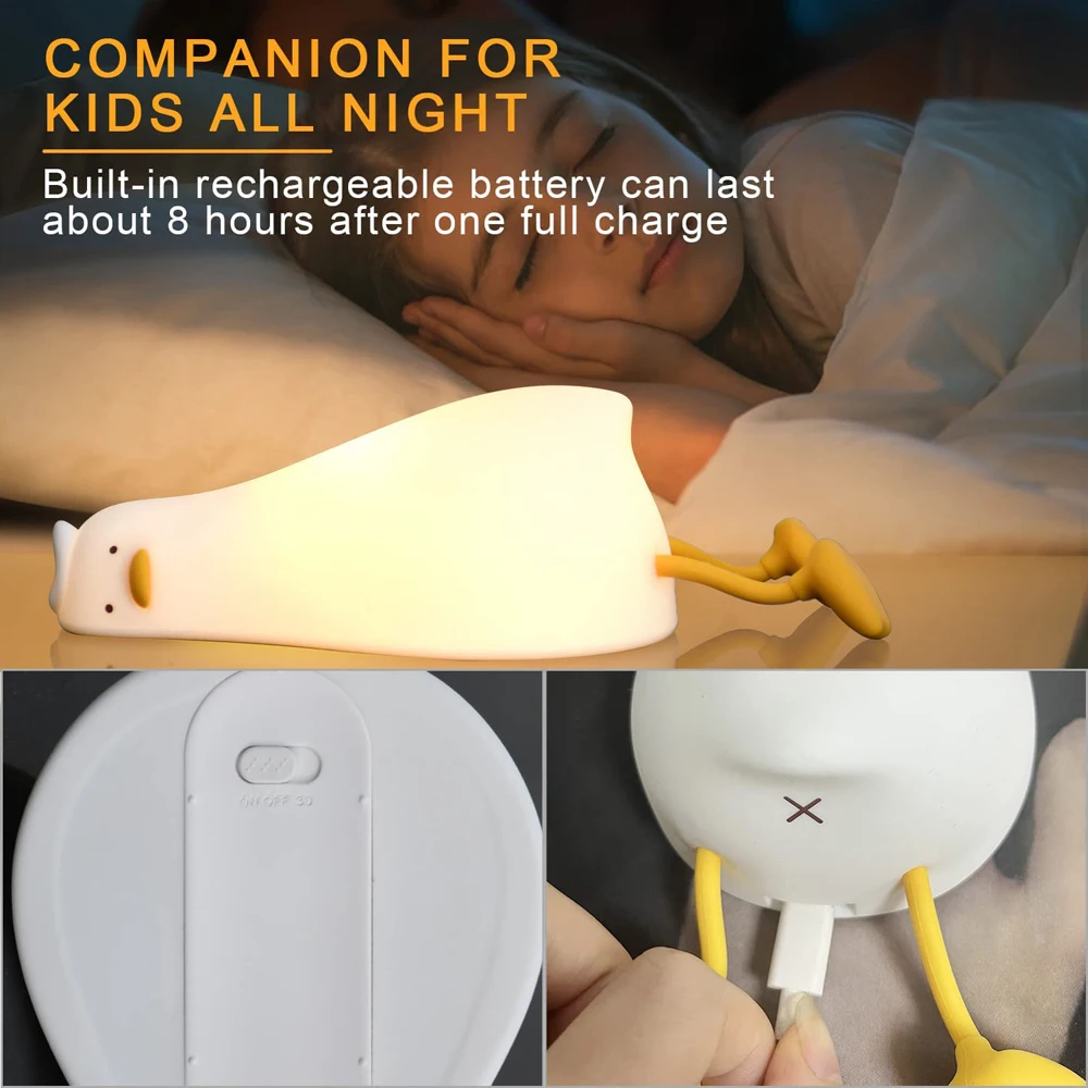 Snugglebeak Soft Glow Duck Lamp
