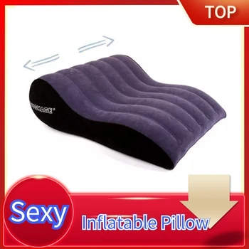 Popular Inflatable Luxury Pillow Chair Sex Bed Helpful Sofa Pad Ramp Furniture Pillow Sexy Tool New Style 2022 Home Cushion 1