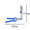 Hog Ring Plier Tool and 600pcs M Clips Staples Chicken Mesh Cage Wire Fencing Caged Clamp Poultry Supplies Chicken Cage 3