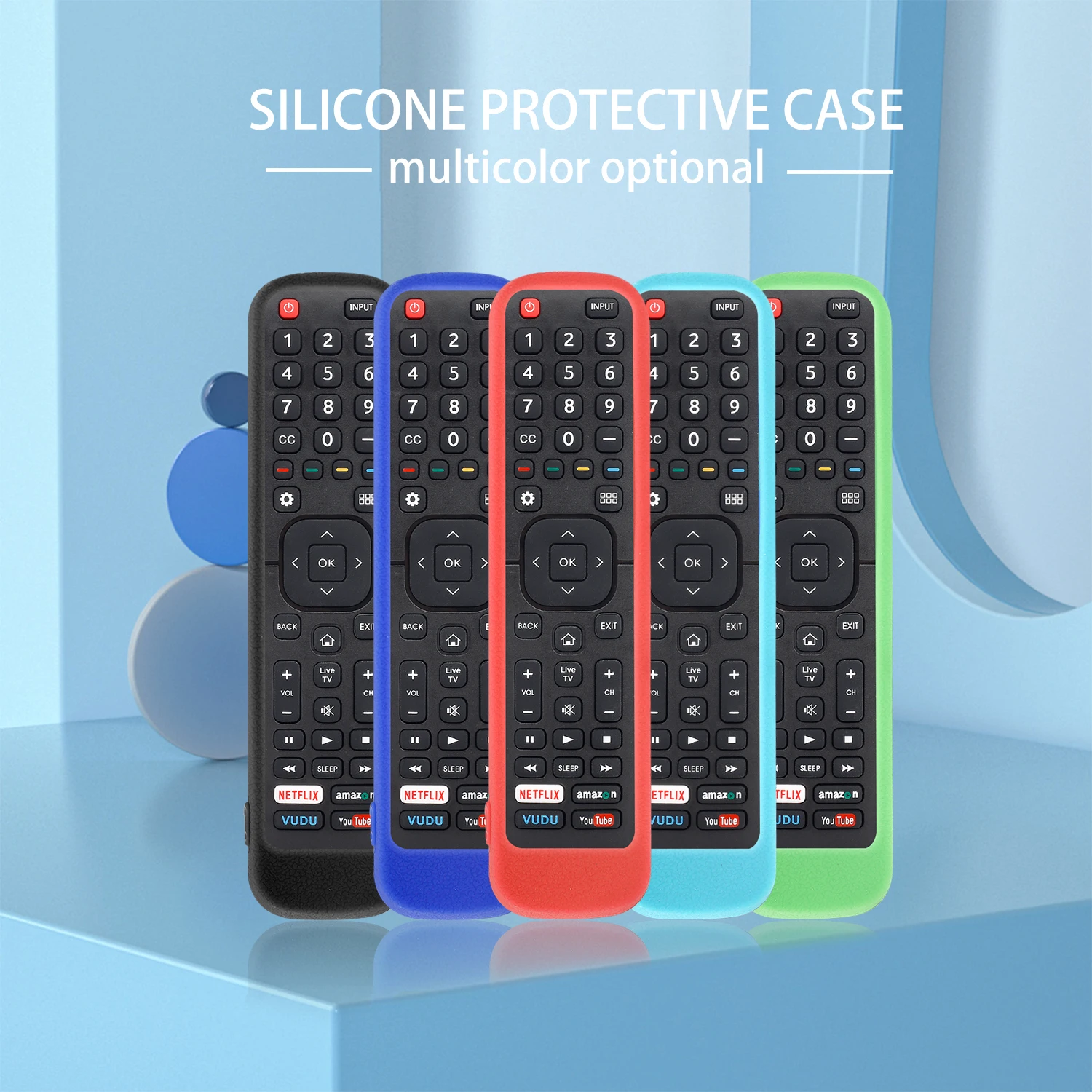 Silicone Remote Cover For 2023 Hisense Google TV Remote (ERF3A90) – Anti-Slip & Protective