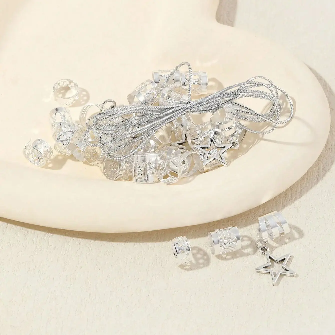Hair Decoration Rings