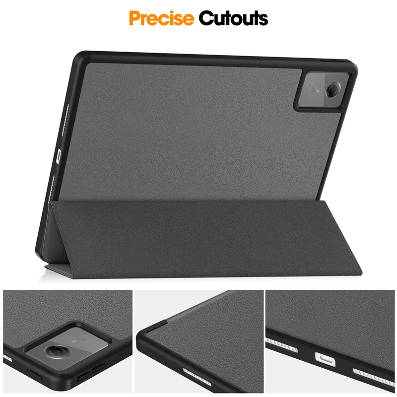 Premium Leather Magnetic Smart Cover with Pen Holder