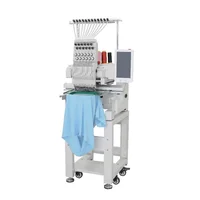 Professional High Speed Single Head 12 Needle Cap Embroidery Machine – Automatic 1200 RPM Commercial Embroidery Machine with 9/12/15 Needle Options - Image 6