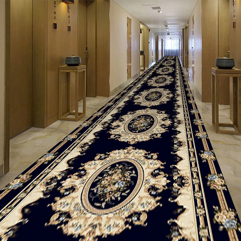 

Modern Long Corridor Carpet Runner Home Decoration Hotel Hallway Rug Washable Stairway Floor Mats Carpet for Rooms Tapetes